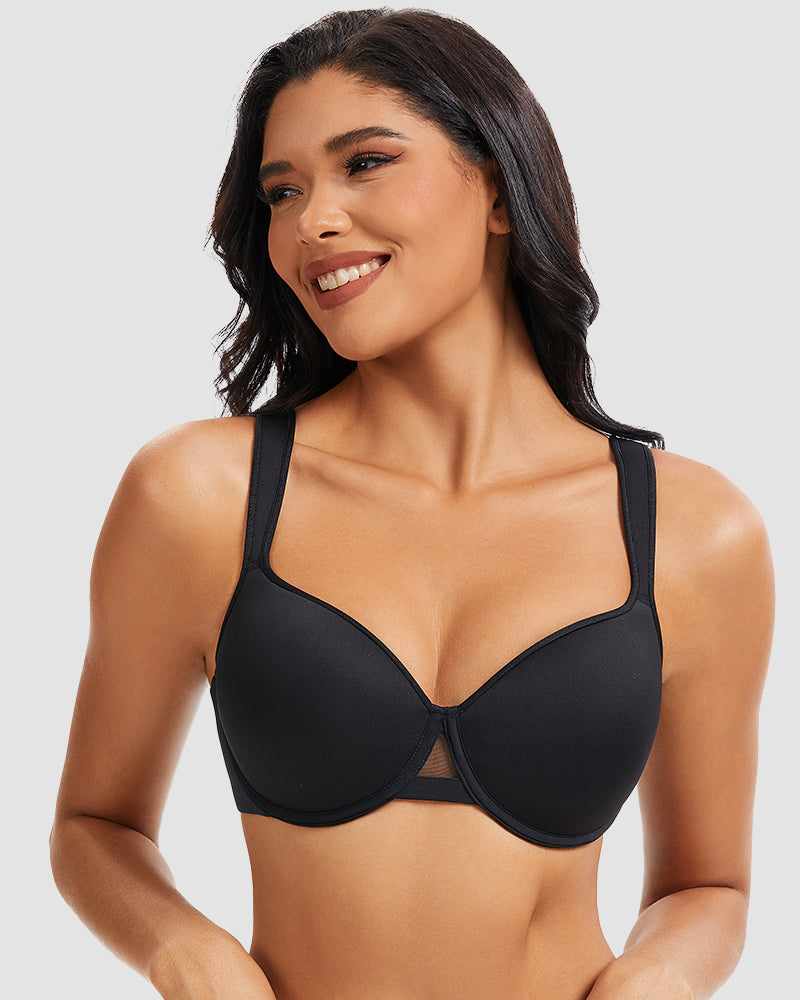 Full Coverage Comfort Push Up Bra