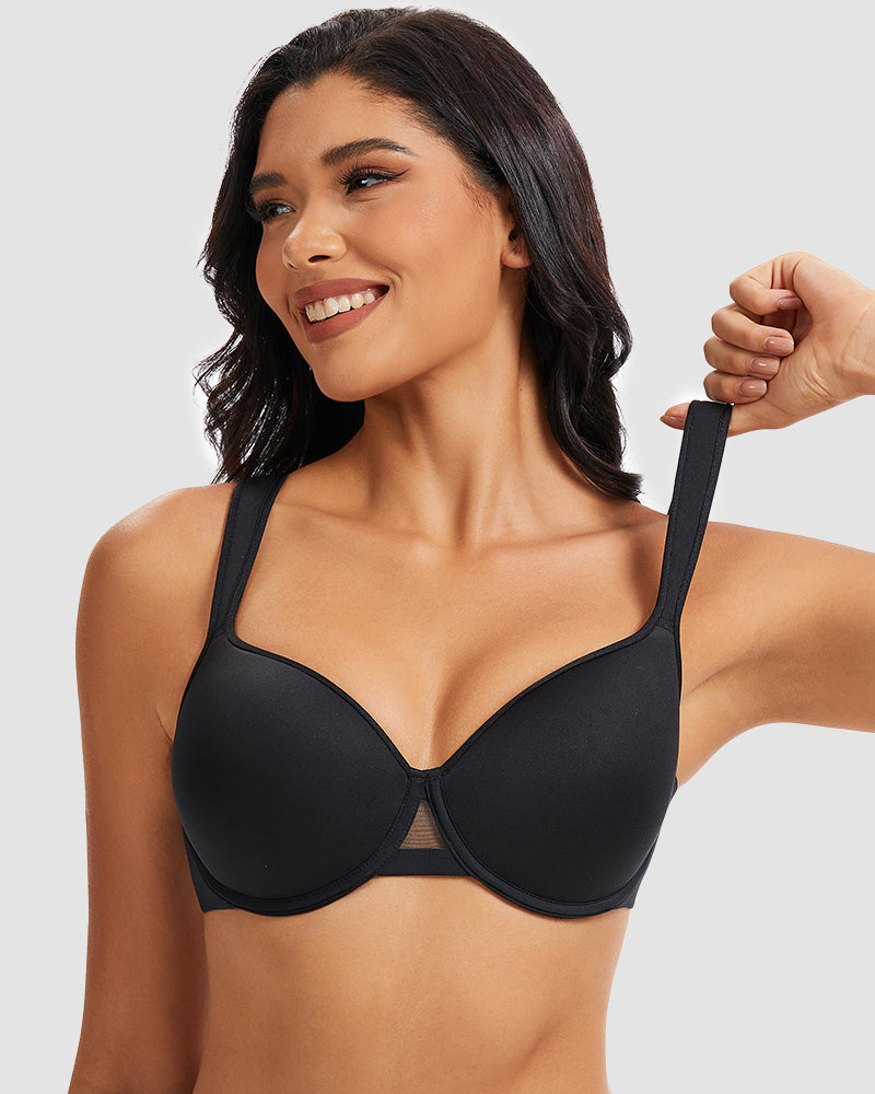 Full Coverage Comfort Push Up Bra