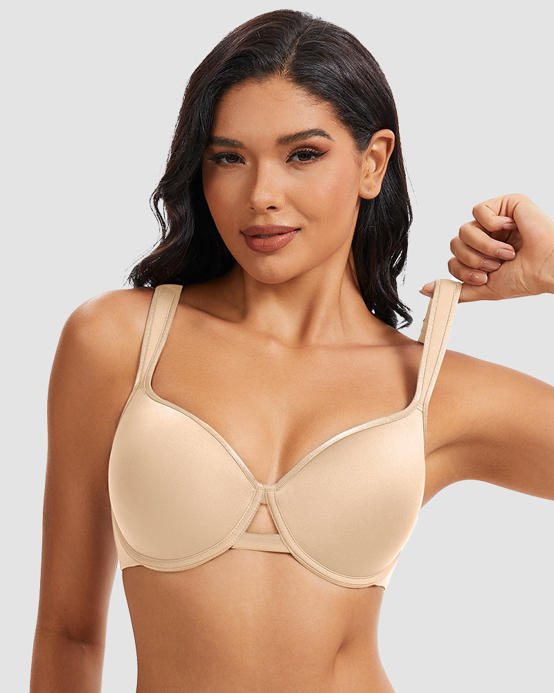 Full Coverage Comfort Push Up Bra