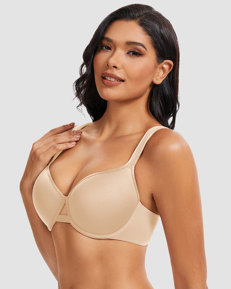 Full Coverage Comfort Push Up Bra
