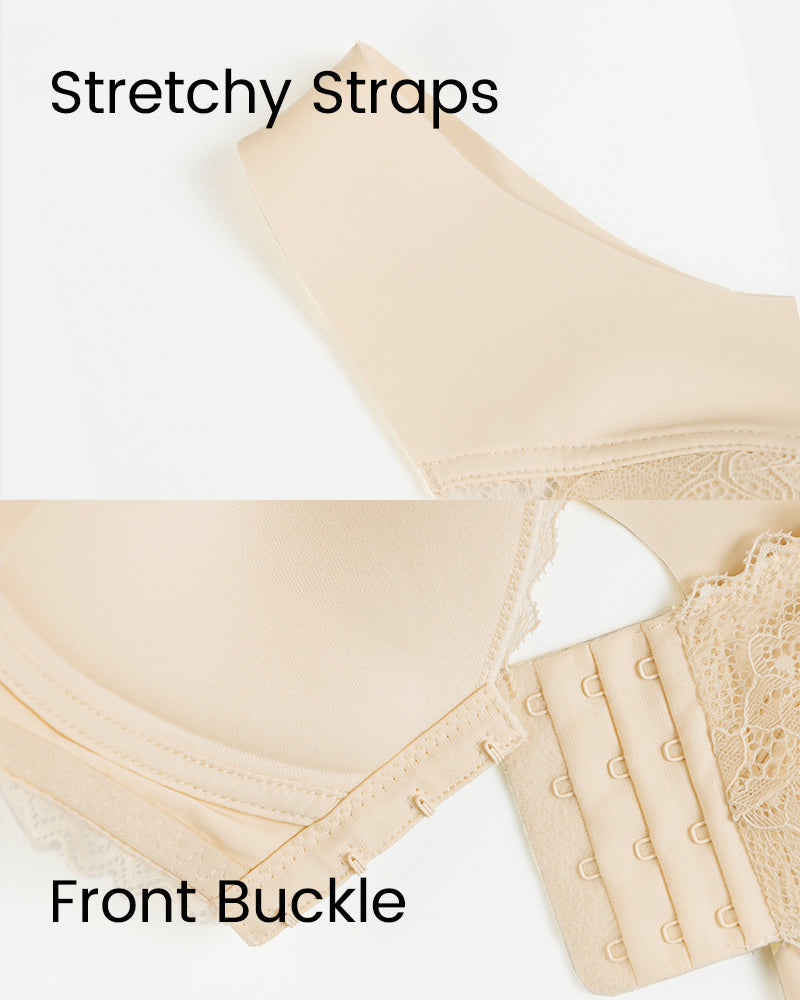 LilyLove® Front Closure Shaping Wireless Bra(New Upgraded)