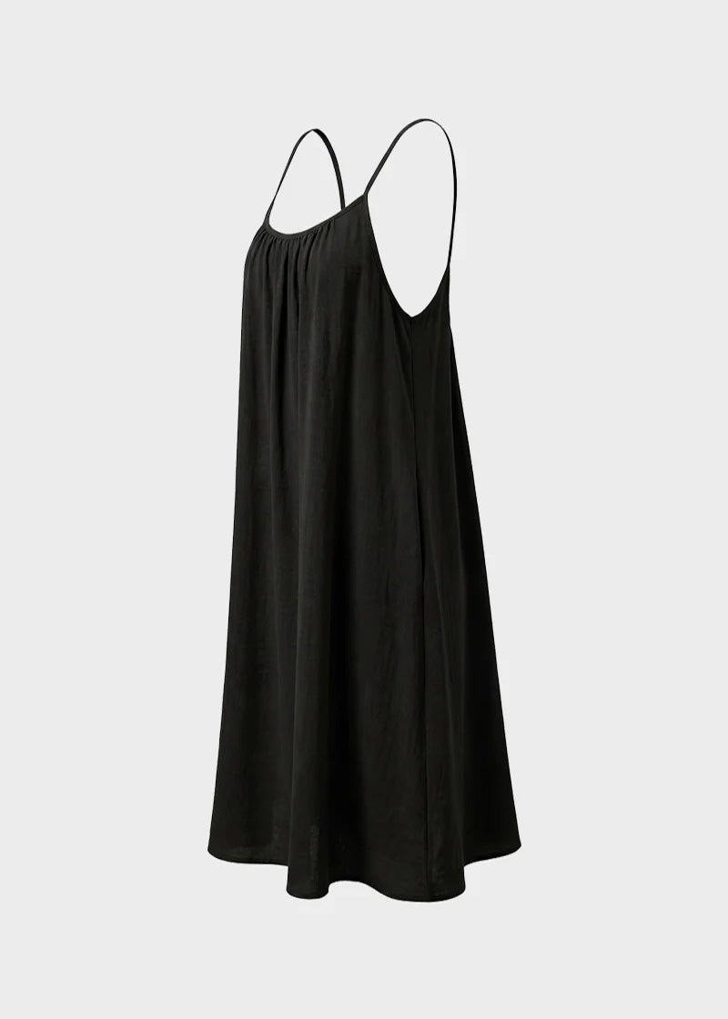 Elegant Backless Cami Lounge Dress