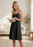 Elegant Backless Cami Lounge Dress
