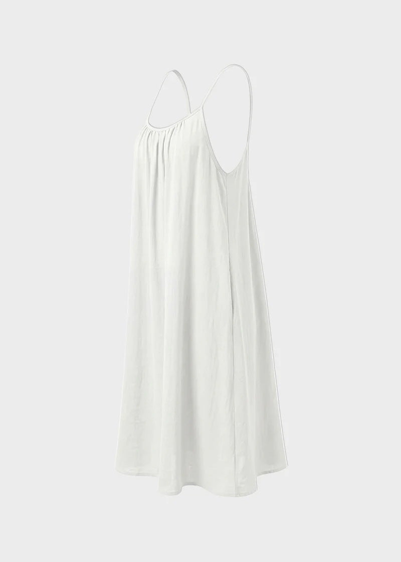 Elegant Backless Cami Lounge Dress