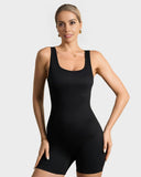 LilyLove® Ribbed Sleeveless Sport Bodysuit