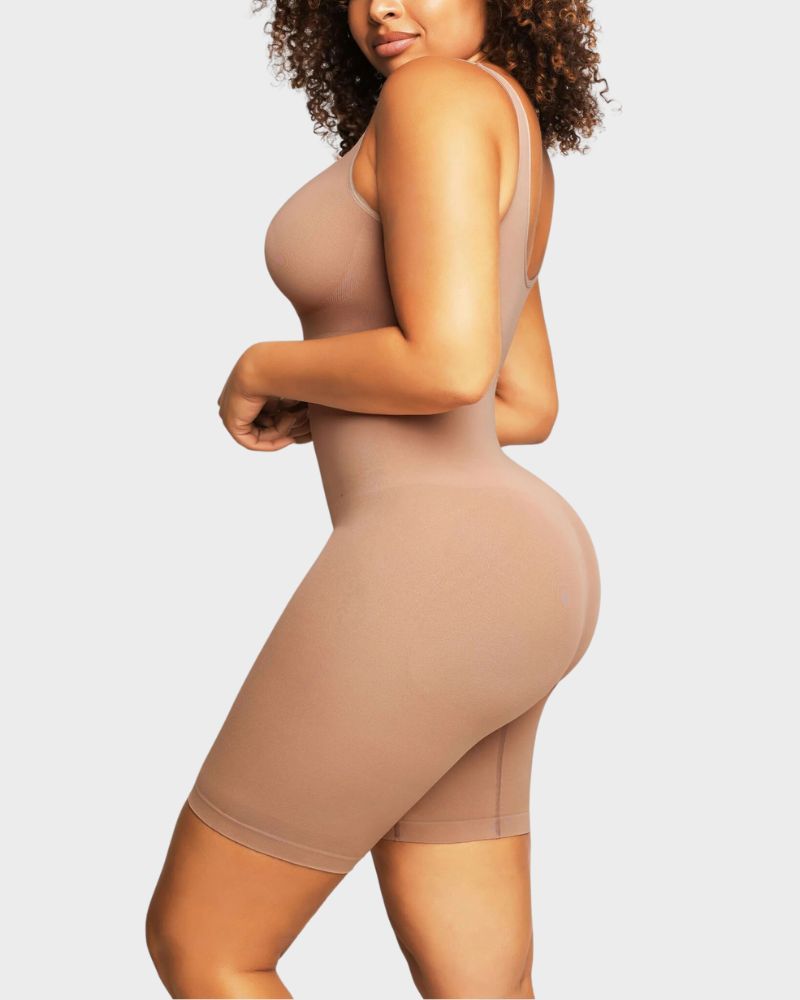 LilyLove® Seamless Sculpting Mid Thigh Bodysuit (Buy 1 Get 1 Free)