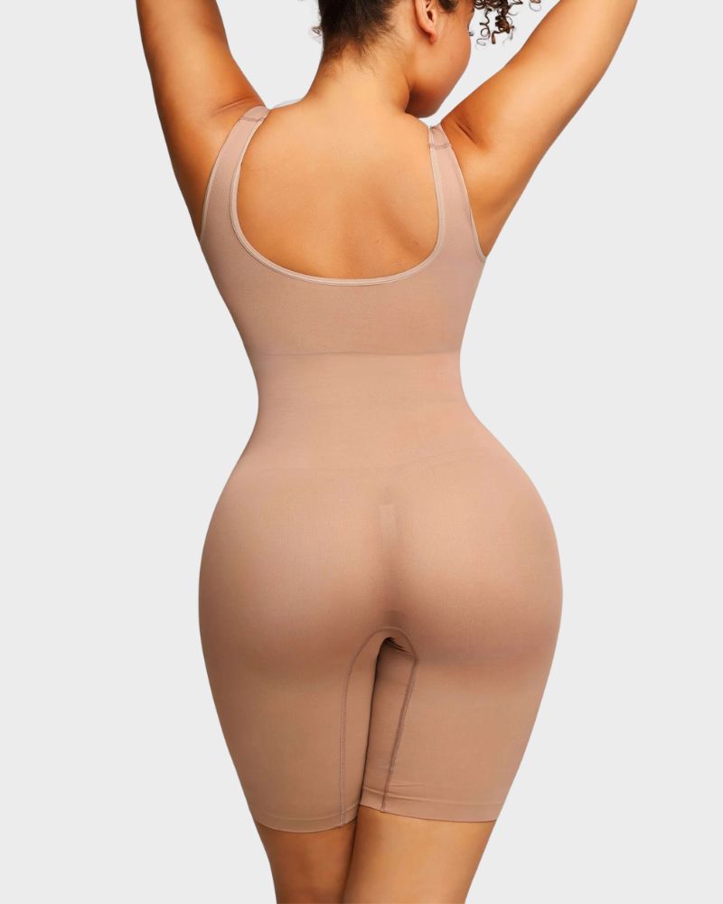 LilyLove® Seamless Sculpting Mid Thigh Bodysuit (Buy 1 Get 1 Free)