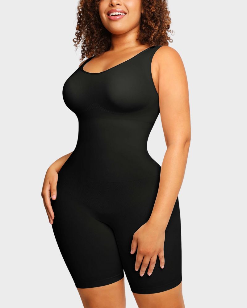 LilyLove® Seamless Sculpting Mid Thigh Bodysuit (Buy 1 Get 1 Free)