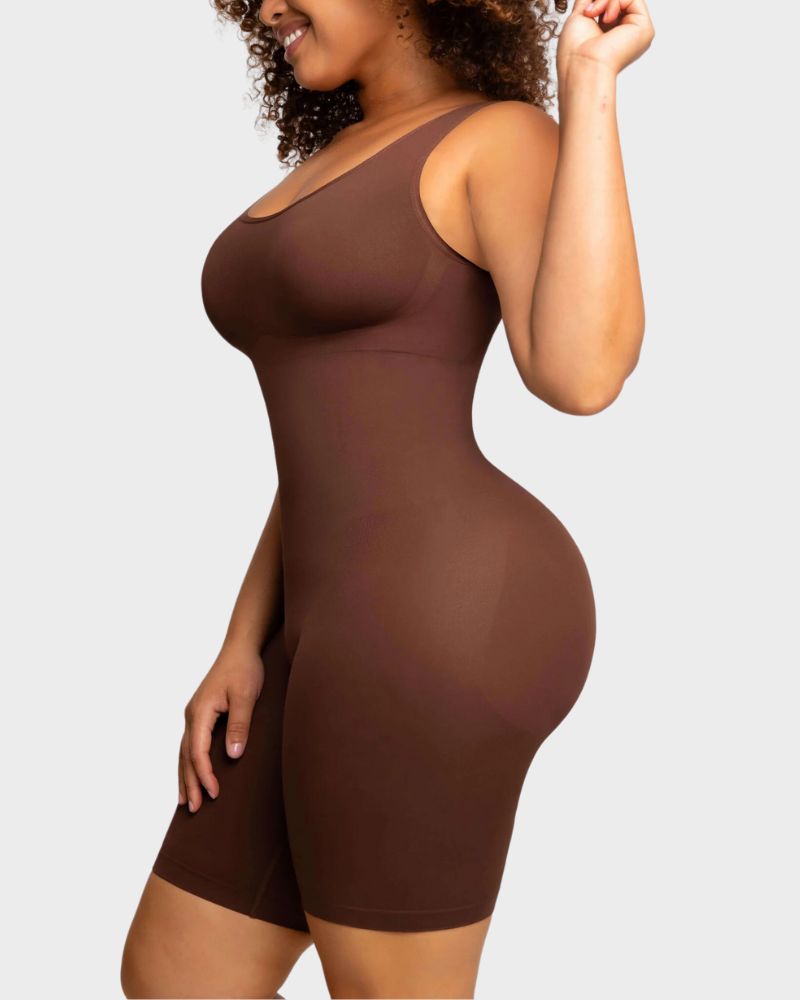 LilyLove® Seamless Sculpting Mid Thigh Bodysuit (Buy 1 Get 1 Free)