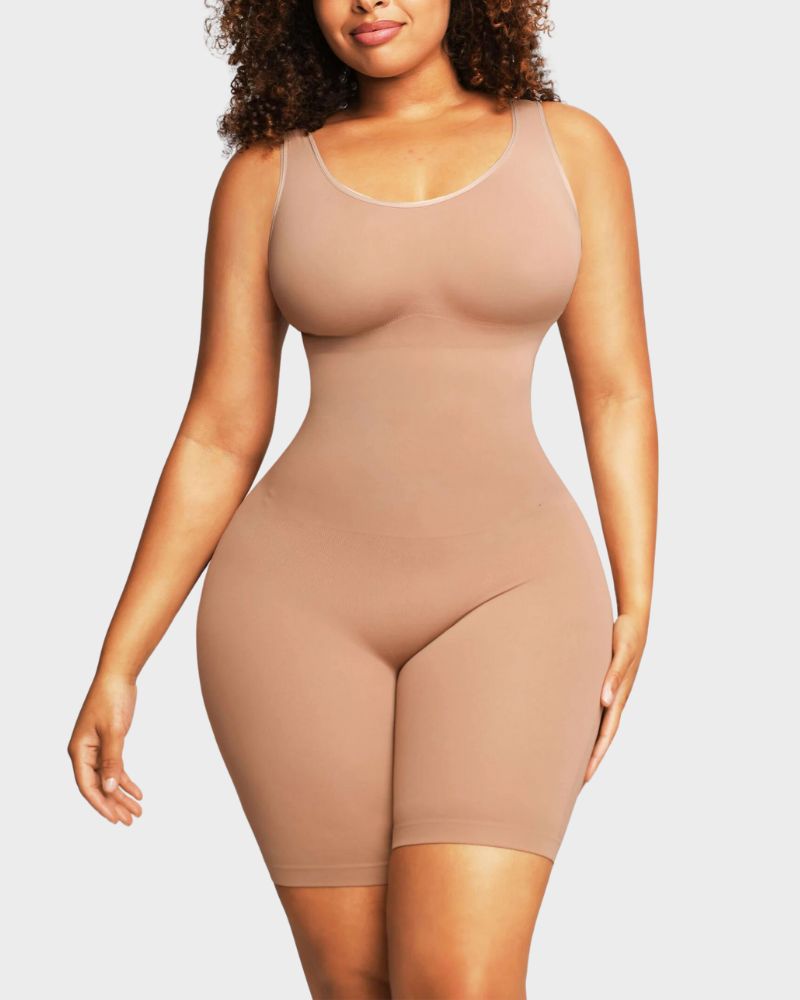 LilyLove® Seamless Sculpting Mid Thigh Bodysuit (Buy 1 Get 1 Free)