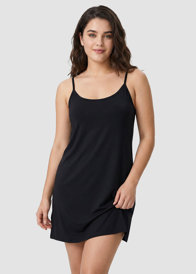 Women's Supersoft Sleep Slip Dress with Stretch Comfort