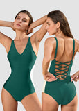 BOGO Hourglass™ Plunge Corset Back Sculpting Swimsuit